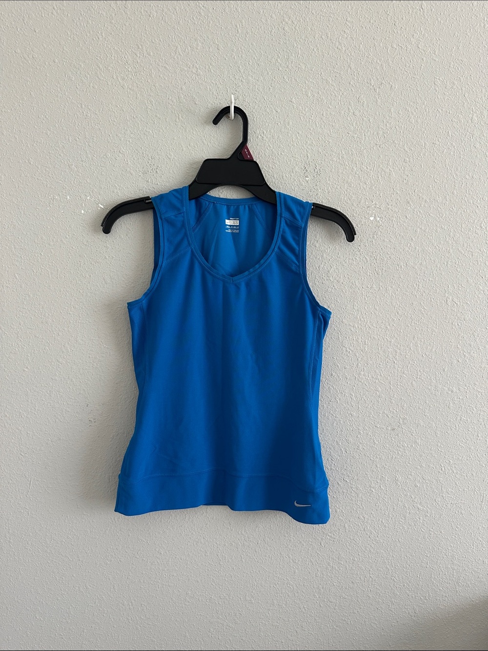 Women’s Nike fit dry blue tank top XS